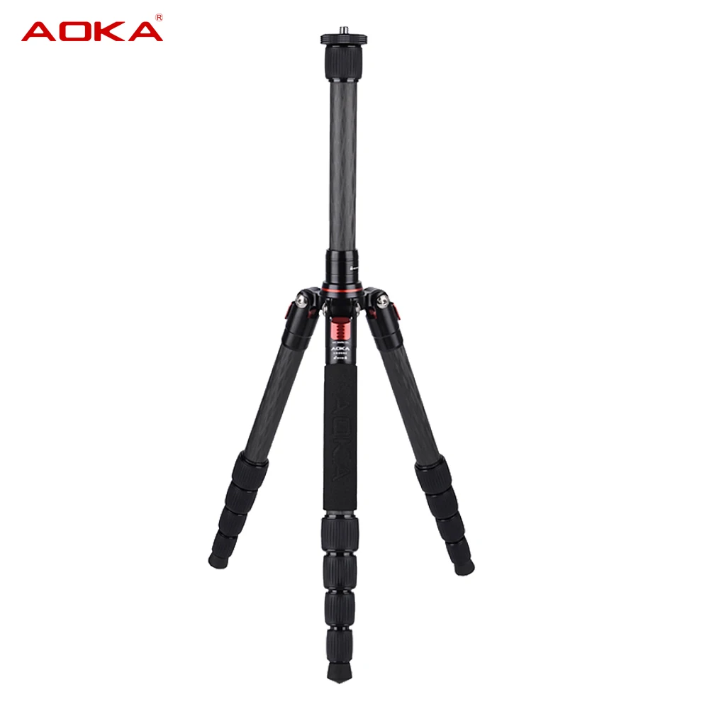 Sturday durable lightweight panoramic compact professional carbon fiber tripod for camera  with 360 degree ball head