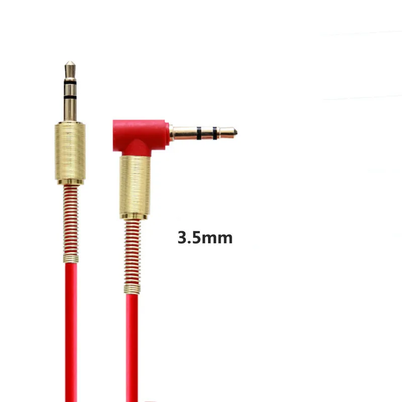 Zuczug-携帯電話用ヘッドフォンケーブル,長さ1m,3.5mm,オス-オス,オーディオジャック,3-5,車用,mp3/4