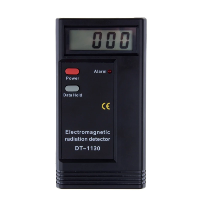 Electromagnetic Radiation Detector Digital EMF Meter Electronic Frequency Tester Home Office Computer Monitors Data Hold Alarm