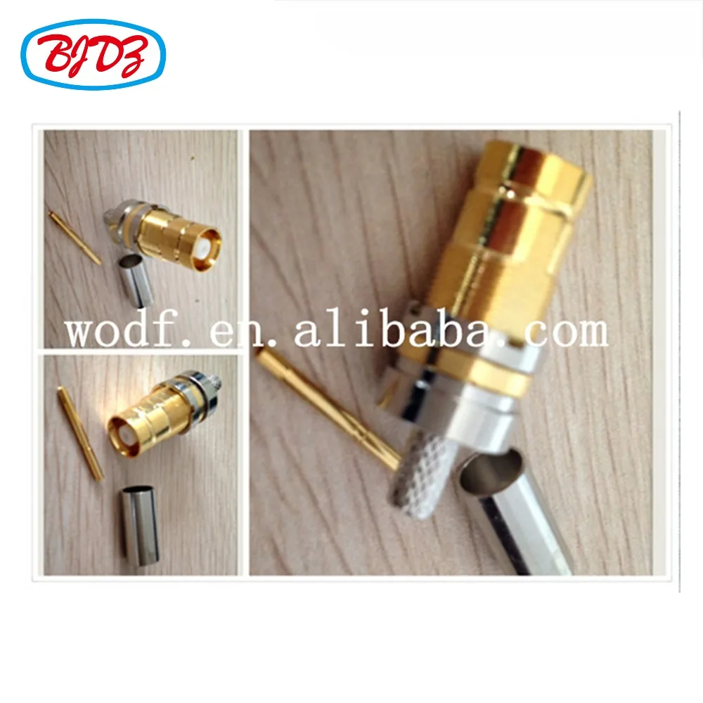 

Free Shipping 1.6/5.6 female bulkhead straight crimp for flex2 BT3002 cable