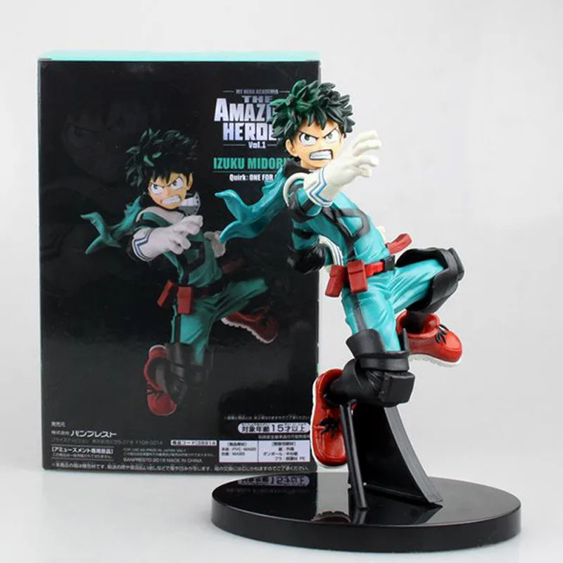 My Hero Academia Ver. Todoroki Shoto Bakugou Katsuki Izuku Midoriya PVC Action Figure No Hero Deku Collectible Model 3 Styles