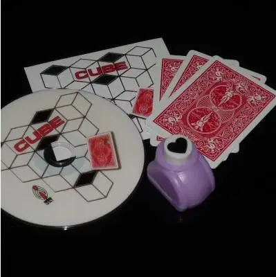 Cube by Shoot Ogawa (DVD and Gimmick) - Card Magic,Magic Props,Mentalism,Close up Magic,Illusions,Accessories