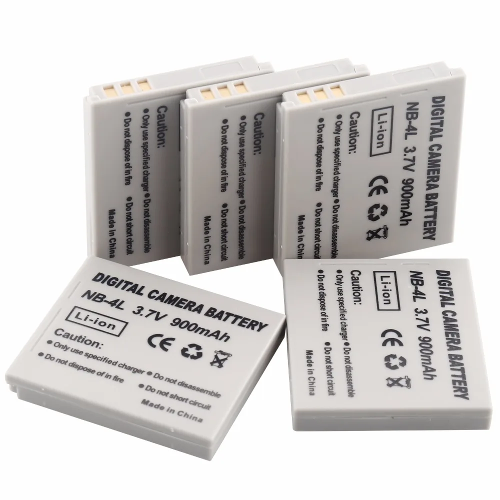 For Canon NB-4L NB 4L Battery for Canon PowerShot SD40, SD30, SD200, SD300, SD400, SD430, SD450, SD1400 ELPH 100, 300, 310, 336,