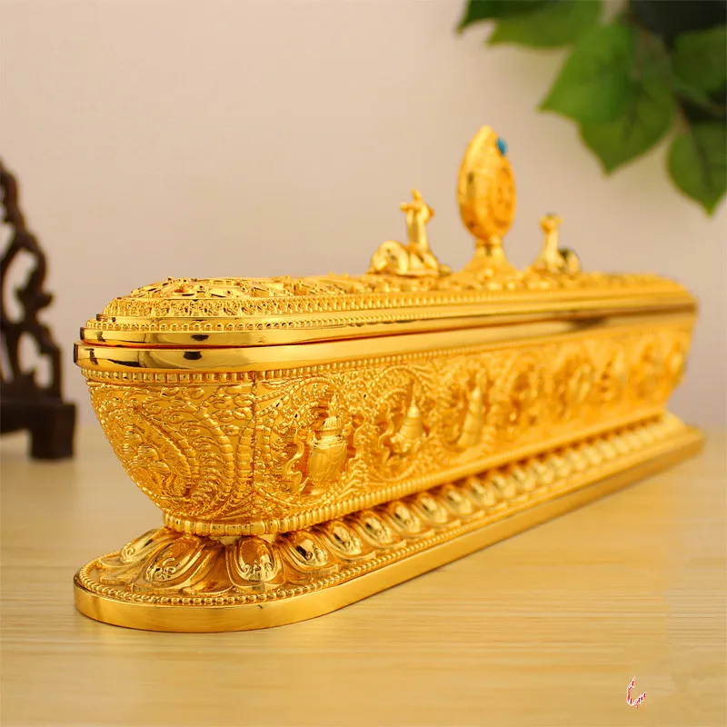 

Buddhist Supplies Free Shipping Tibet Lying Incense Burners Fancy Gorgeous Copper Auspicious Treasures Animals Incense Smoke