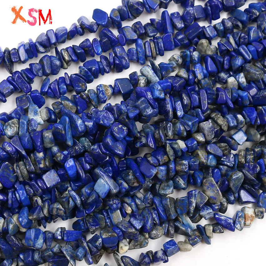 xinshangmie 7 Color Irregular Gravel  5-8mm Chips Stone Natural Crushed Stone Beads For Jewelry Making DIY Bracelet Necklace