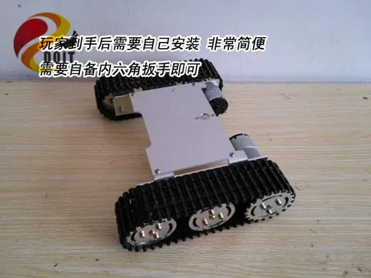 DOIT Update version Tank Auto Chassis/Verfolgt Auto/Roboter Teile Tank Auto Chassis für Maker DIY