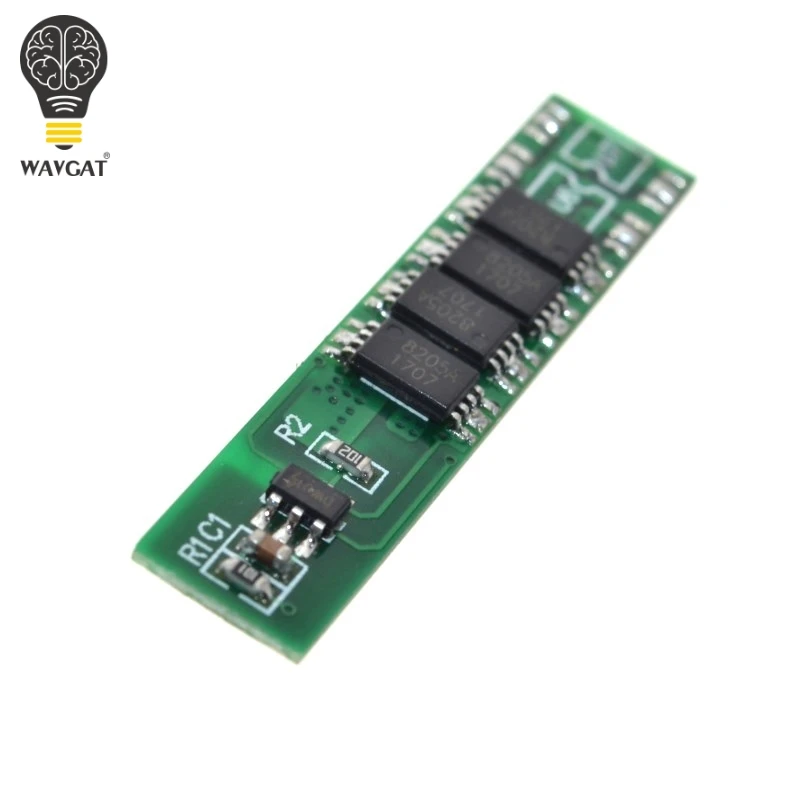 WAVGAT 1S 10A 3.7V li-ion BMS PCM battery protection board pcm for 18650 lithium ion li battery