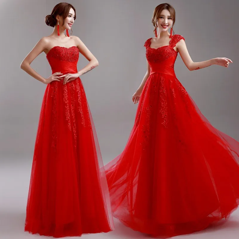 Robe rouge pour mère de la mariée, grande taille, en dentelle, avec perles, Sexy, longue, de soirée, nouvelle collection, 2018