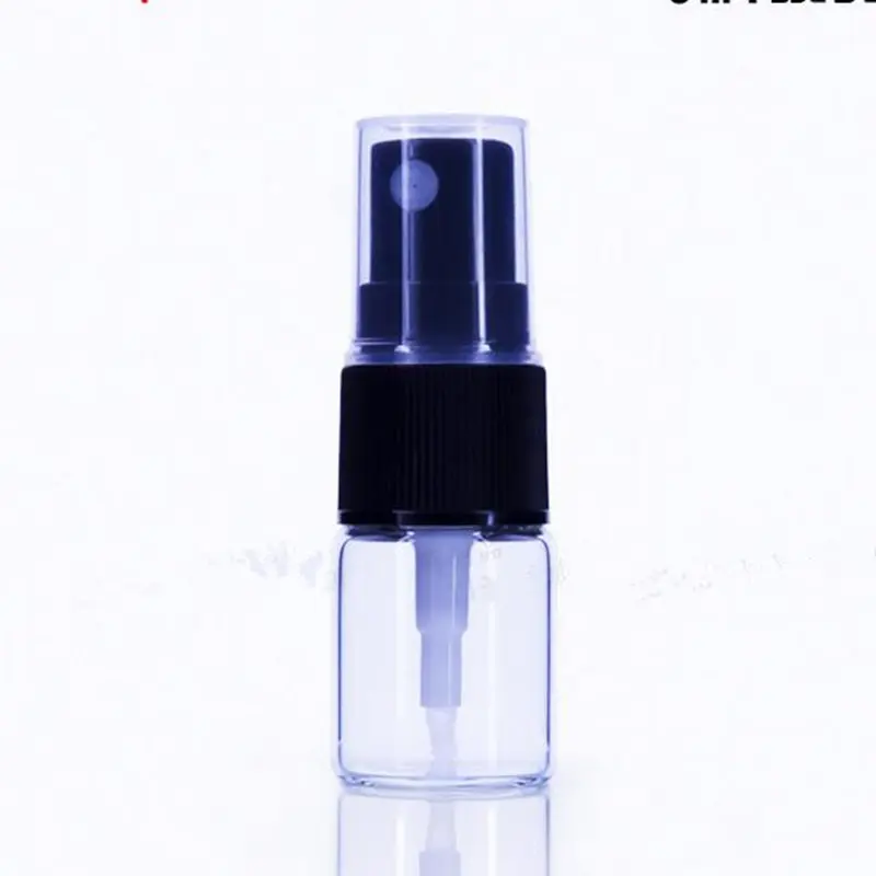 5ml Brown Glass Spray Bottle Essential Oil Bottles, 5CC Brown Vial, Amber Glass Bottle with Black Sprayer