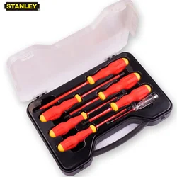 Stanley 6pcs VDE 1000V professional slotted and phillips insulated screwdriver set kit 1000-volt electrician screwdrivers kits