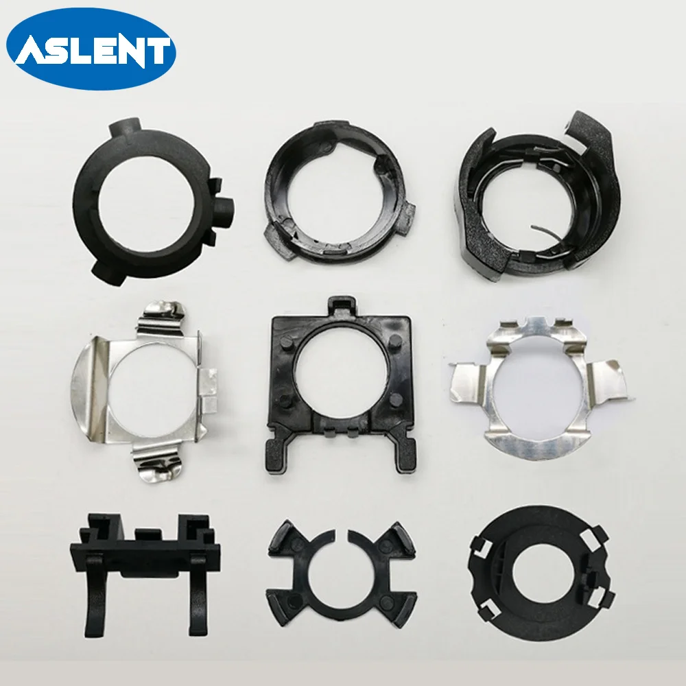 

Aslent H7/H1 for LED Headlight Bulbs Mounting Adapter Holders H1 H7 Lamp Install Adapter Base for BMW/Hyundai/Benz/Buick/Nissan