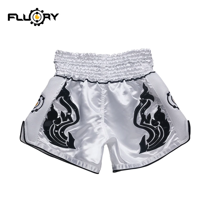 kick boxing uniforms female and male muay thai shorts custom and instock compete pants/trunks