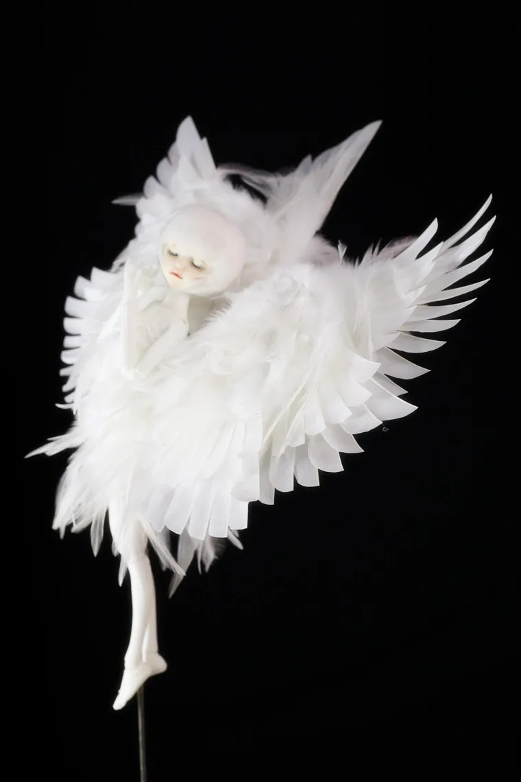 

1/6 1/4 1/3 scale BJD accessories Angel feather wings for BJD/SD doll,Not included doll and other accessories 18D2715