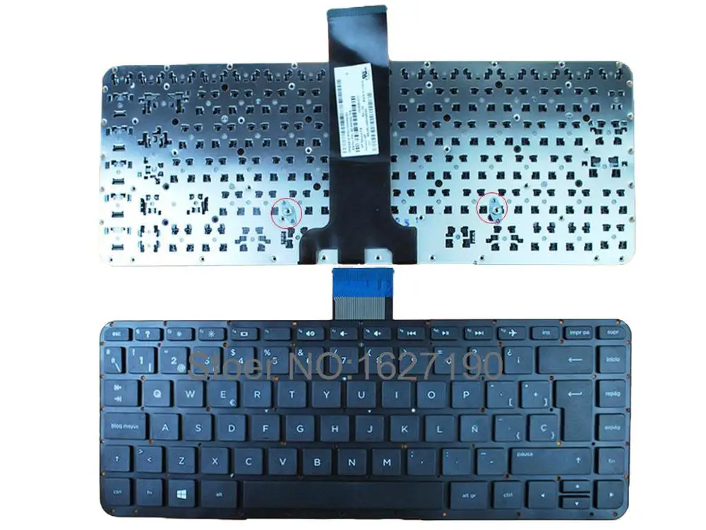 

SP Spanish Keyboard for HP Pavilion x360 13-A BLACK Win8 PN:9Z.N9GSQ.701 New Laptop Keyboards With