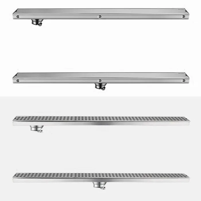 304 stainless steel 60cm linear anti-odor long floor drain bathroom invisible shower 600mm floor drain DR099