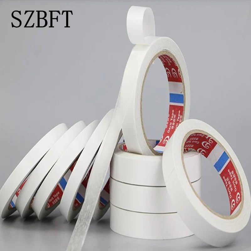 Szbft Mạnh Băng Keo 2 Mặt Bán Buôn Siêu Mỏng Có Độ Nhớt Cao Trắng Băng Keo 2 Mặt
