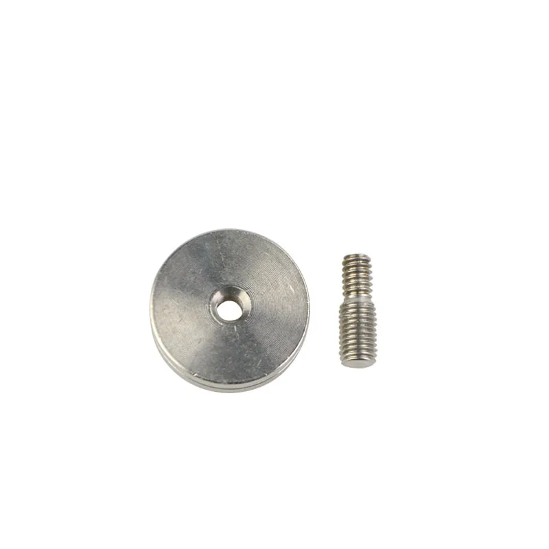 Topoint 1 Piece Archery Additional Weight PR616 Stainless Steel Bob-weights Silver With 1 Piece Thread Bow Accesssory