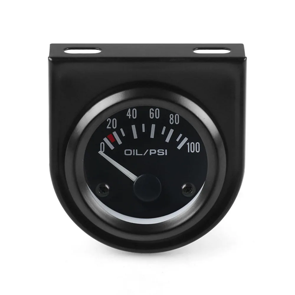 2INCH 52MM Black Volt meter Water temp Oil temp gauge Oil press gauge Fuel level gauge AMP Meter Triple gauge kits Car meter