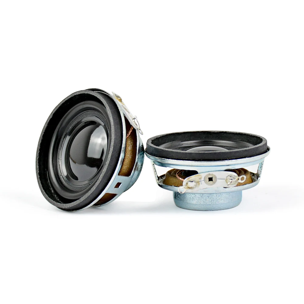 AIYIMA 2Pcs 40MM Portable Audio Speaker 1.5 Inch HiFi 4Ohm 3W Full Range Speaker For Bluetooth Loudspeaker DIY