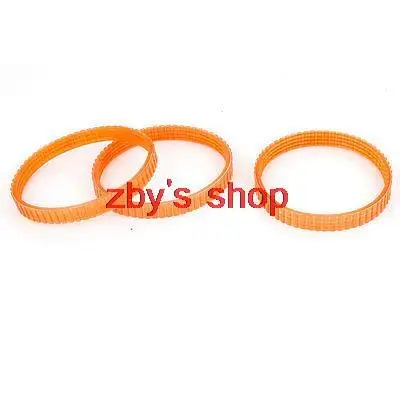 3pcs PU Approx 70mm Inner Diameter Electric Planer Drive Driving Belt for Makita 1900B