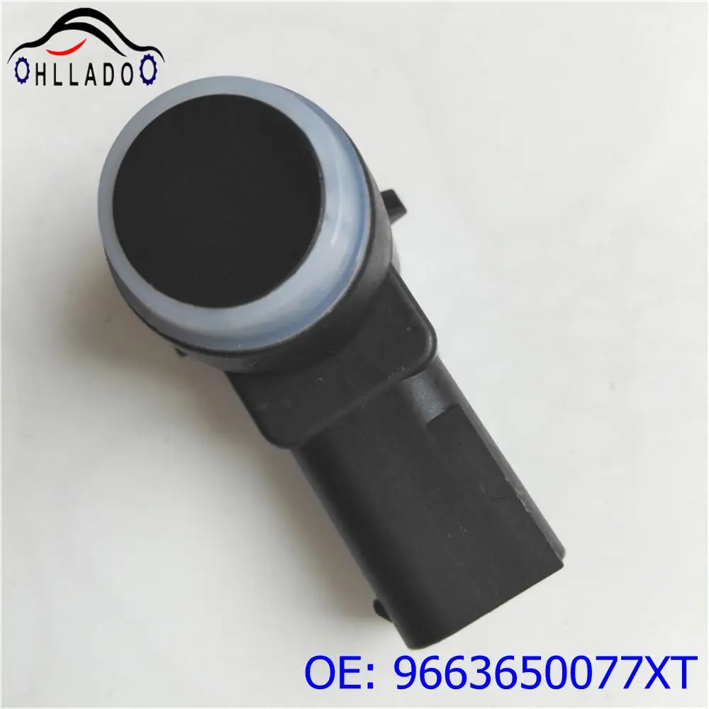 

2PCS HLLADO Ultrasonic PDC Parking Sensor 9663650077XT For For Peugeot 307 308 407 Citroen C4 C5 C6 PSA9663650077XT 0263003667