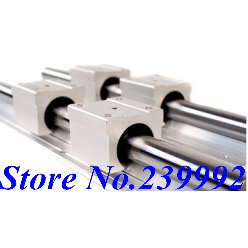 

2 pcs SBR16 630mm linear guide and 4 pcs SBR16UU linear bearing blocks,sbr16 length 630mm for CNC parts