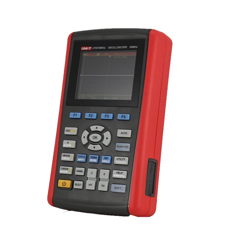 UNI-T UTD1050CL 3.5 Inches TFT LCD Handheld Digital Storage Oscilloscopes 1CH 25MHZ