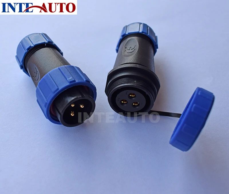 Connector, compatible SP21 series  Waterproof 3 pins High voltage connector,IP 68 watertight cable plug free receptacle