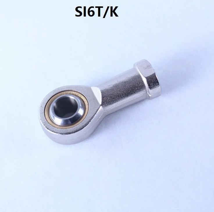 

20pcs/lot SI6T/K SI6TK 6mm rod ends plain bearing rod end joint bearings PHSA6