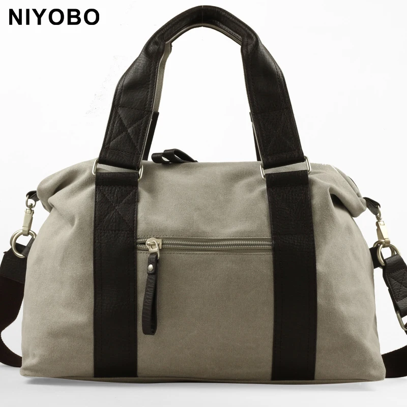 Vintage Crossbody Bag For Men Canvas Shoulder Bags Casual Men Messenger Bag Travel Handbag PT1007