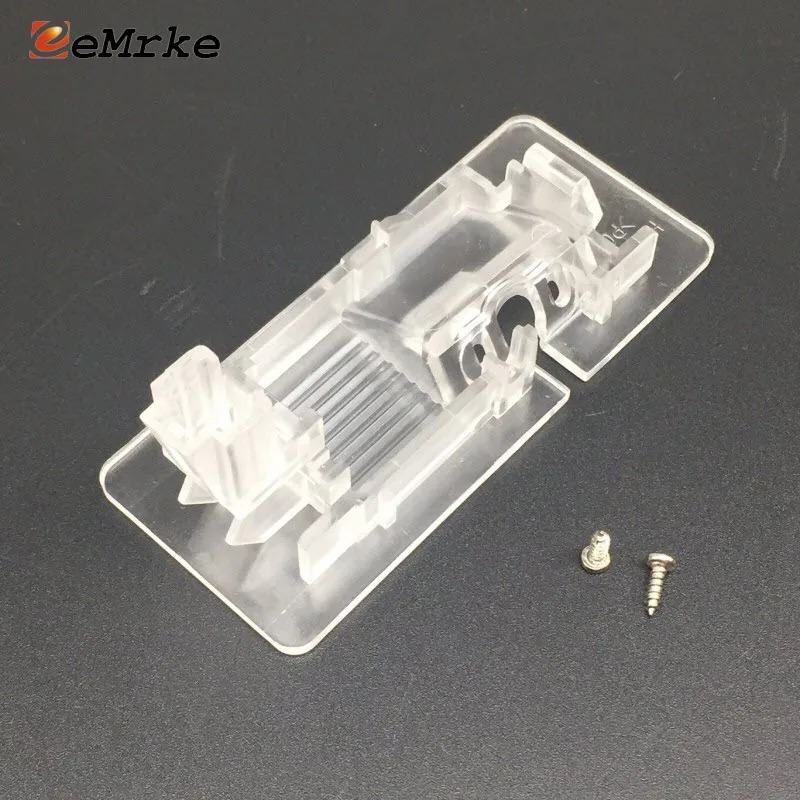 EEMRKE for Seat Alhambra (710) / Ateca (KH7) / Ibiza ST SC 6J Car Rear View Camera Bracket License Plate Lights Housing Mount