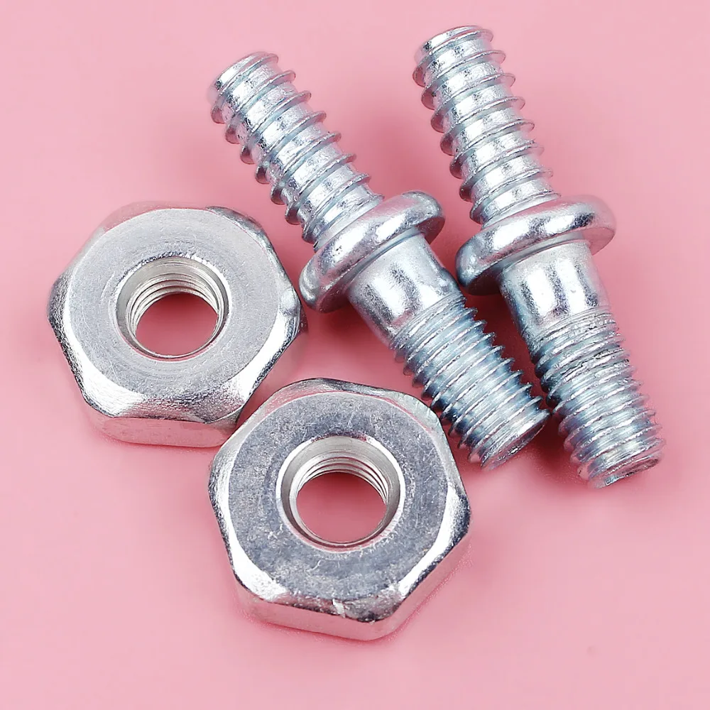 Imagem -04 - Bar Colarinho Parafuso Prisioneiro Parafuso Porca Kit para Stihl 017 018 019 021 023 025 Ms170 Ms171 Ms180 Ms181 Ms210 Ms230 Ms211 Ms250 Parte Motosserra