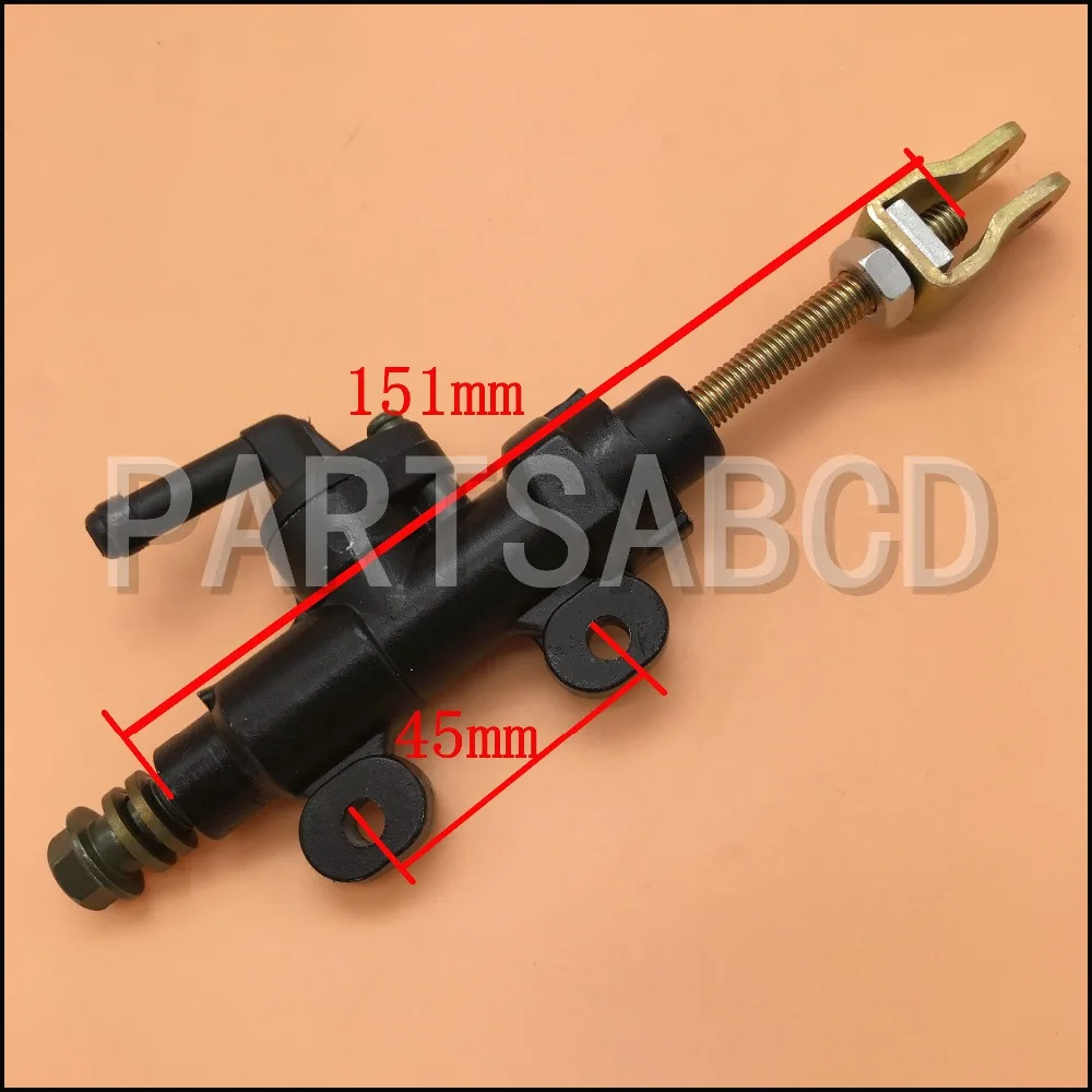 

45mm Motorcycle Hydraulic pump Quad Dirt Bike Pit Rear Foot Brake Master Cylinder With Nuts ATV Motorbike Brakes