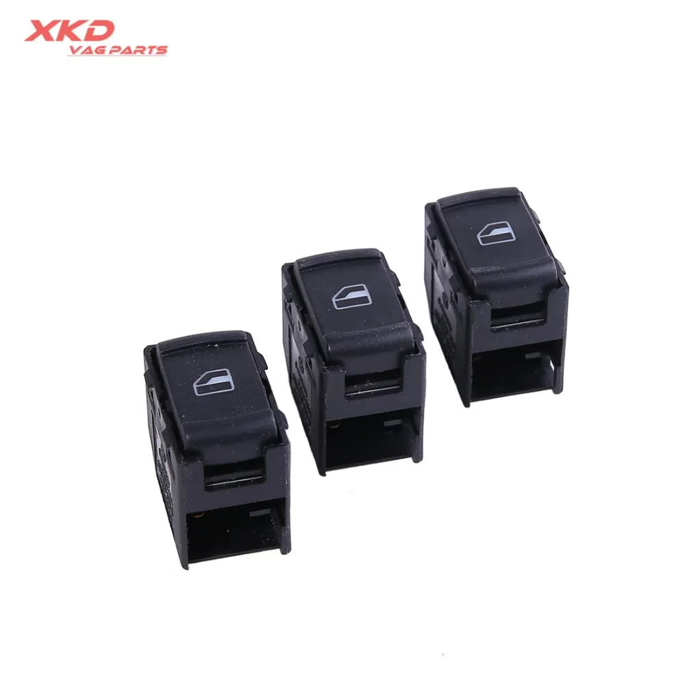 New 5Pcs Headlight Window Door Lock Switch For Bora Golf Jetta MK4 Passat B5 1C0 941 531 A  1J4 959 857 D  3B0 959 855 B