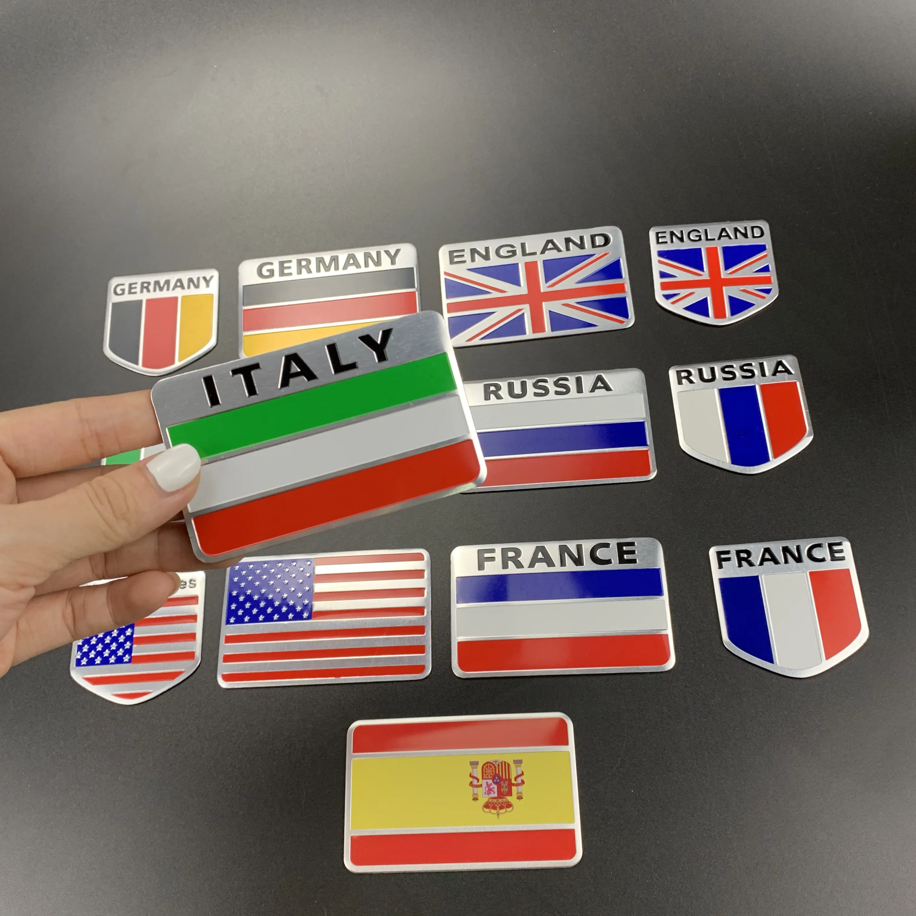 3D Aluminum Car Sticker Car Modeling For UAZ 31512 3153 3159 3162 Simbir 469 Hunter Patriot