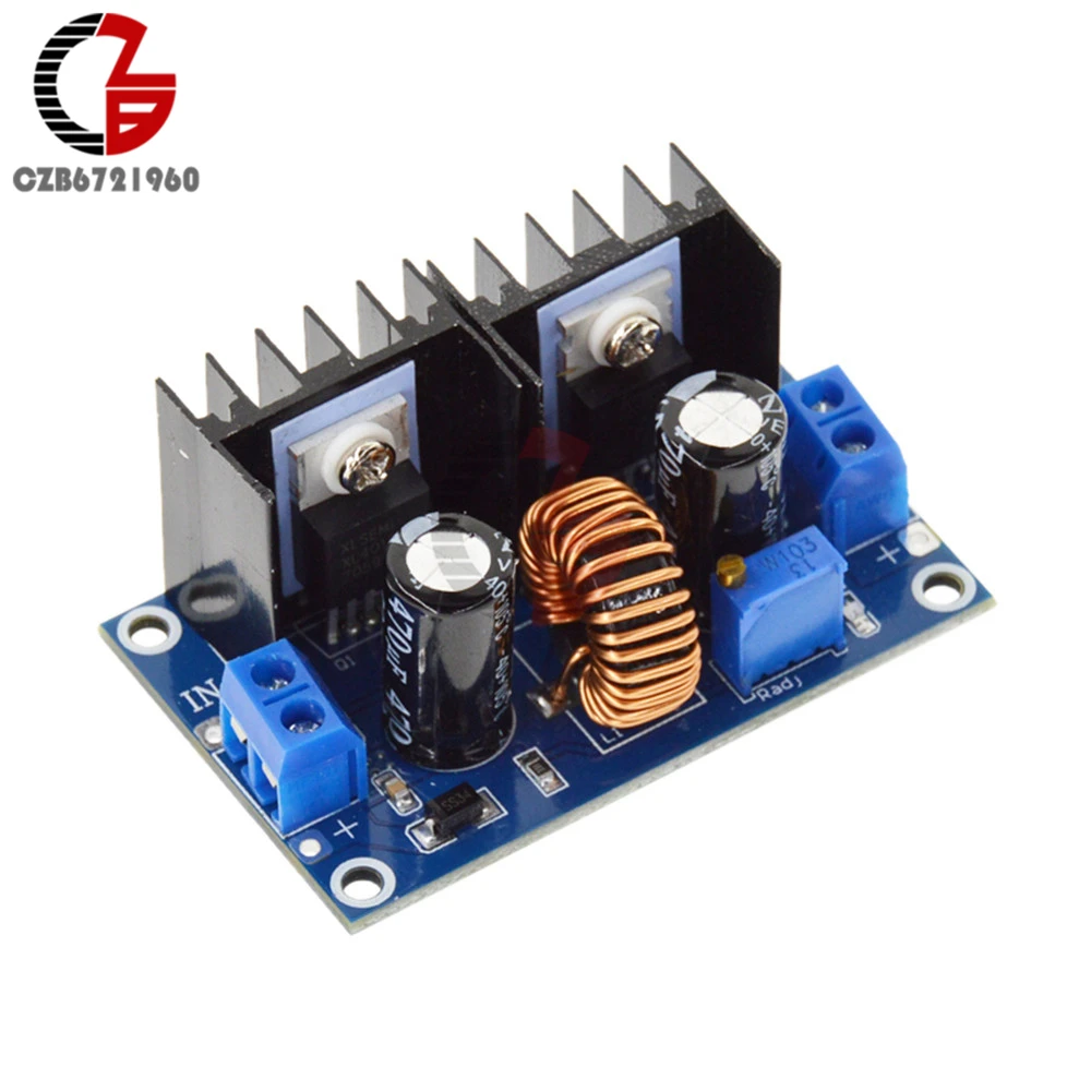 XL4016 PWM DC-DC 4-38V to 1.25-36V 180KHz 200W 8A Adjustable Step-Down Buck Converter Regulator Transformer Board Module