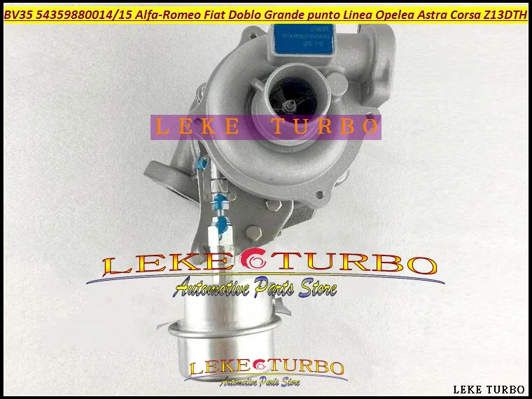 

Турбокомпрессор BV35 14 15 54359700014 860081 54359700015 93184183 55197838 55198317 71789039 93189317 71724104 Z13DTH 1.3CDTi 1.3JTD 90 л.с.