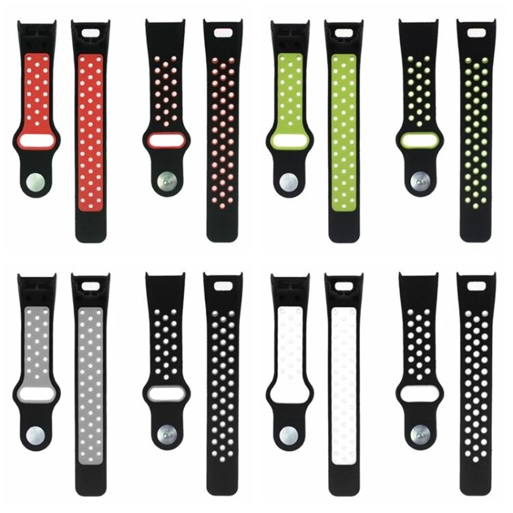 Cinturino da polso di ricambio sportivo in Silicone morbido per Garmin Vivosmart HR Smart Watch accessori tipo Split