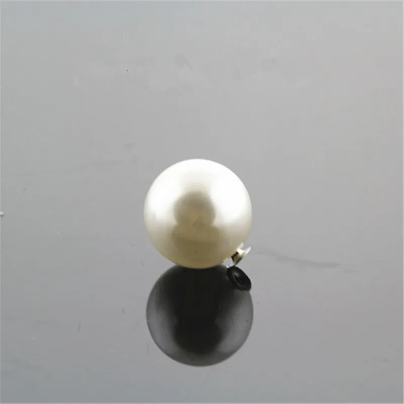 50pcs/set 6-18mm White Pearl Rivets Button/Round Head Acryl rivet For Wedding Dresses Pants Hat Bag Shoes Crafts Decoration