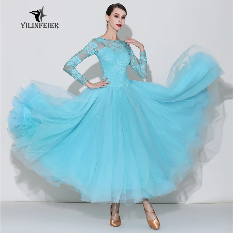 High-grade ballroom waltz dance dress ballroom dance competition dresses standard ballroom dancing clothes tango dress S7031