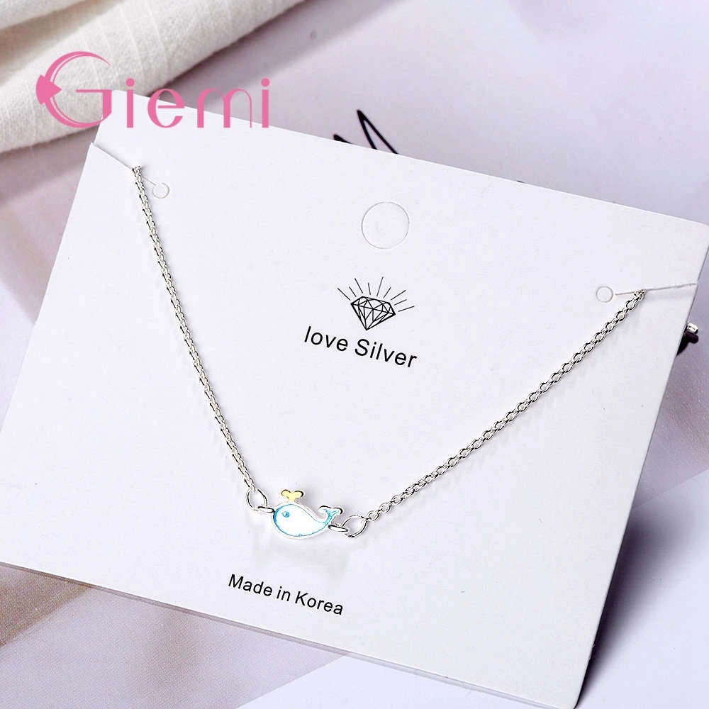 Fashion Brand Bracelet With Whale Shape Opal High Quality 925 Silver Needle Adjustable Romantic Ladies Valentine's Gift