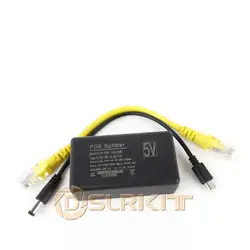 DSLRKIT-Divisor PoE Ativo para Raspberry Pi, USB Tipo C Gigabit, 5V, 5.1V, 4A, 5 RPi5 4B