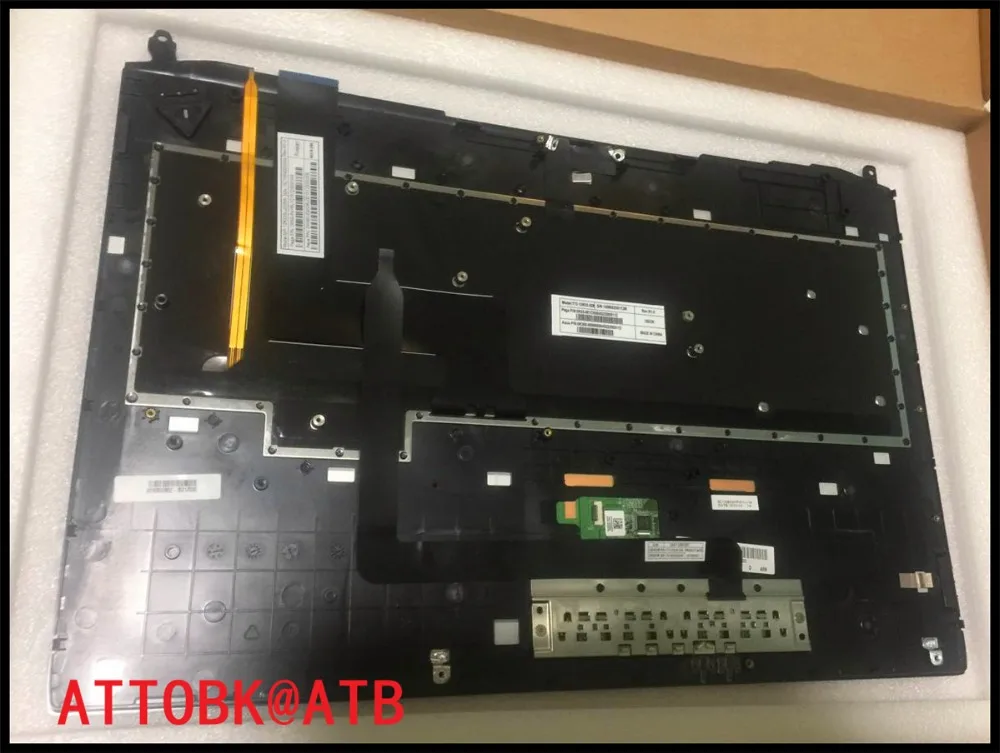 Imagem -04 - Attobk-teclado Padrão Russo para Notebooks com Retroiluminação para Asus G750 G750jh G750jm G750jw G750jx G750jz