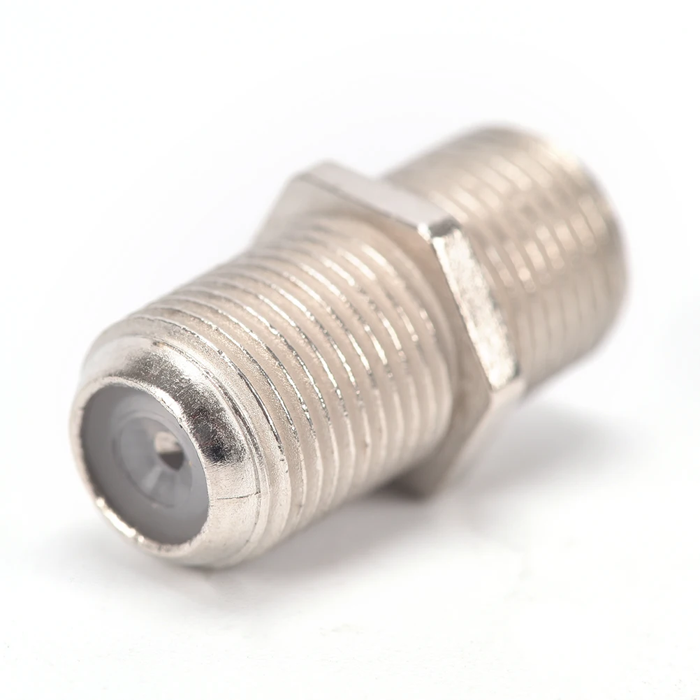 10pcs F Type Coupler Adapter Connector Female F/F Jack RG6 Coax Coaxial Cable Used In Video Or 1pcs SMA RF Coax Connector Plug