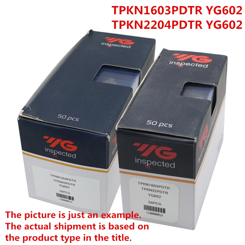 YG-1 TPKN1603PDTR TPKN2204PDTR TPKR1603PDTR TPKR2204PDTR YG602 Carbide Insert TPKR Inserts