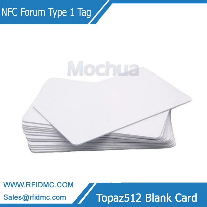 NFC tags for all NFC mobile phone NFC Forum type 1 tag NFC card TOPAZ512