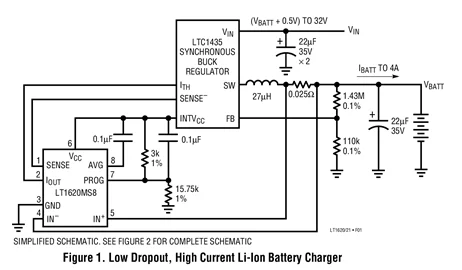 LT1620CMS8 LT1620CS8 LT1620IS8 LT1620 - مضخم الصوت الحالي من السكك الحديدية إلى السكك الحديدية
