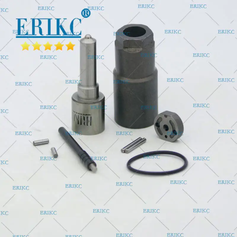 ERIKC 295050-0200 295050-0460 Injector Repair Kits Nozzle G3S6 Valve Plate , Pin, Sealing Ring for Denso 295050-0180 295050-0520