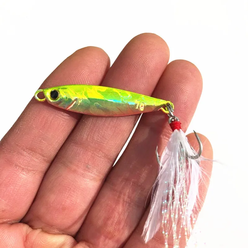 Shore Cast Angel köder langsam schütteln Jigging Köder Kunst metall Jigs 7g/10g Köder 1 Stück Verkauf – Detail 8