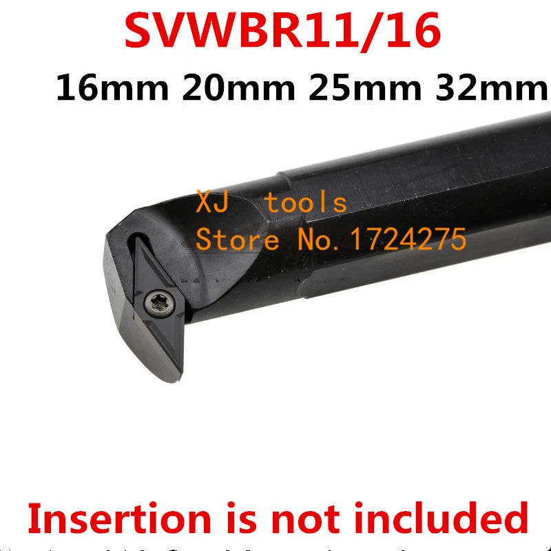 Ferramentas de Torno Cnc Peça 16 mm 20 mm 25 mm 32 mm Svwbr11 Svwbr16 Svwbl11 Svwbl16 Svwcr11 Svwcr16 Svwcl16 Mão Direita Esquerda